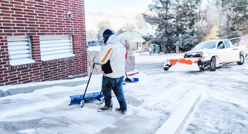 Snow removal job 7 by Big Blu's
