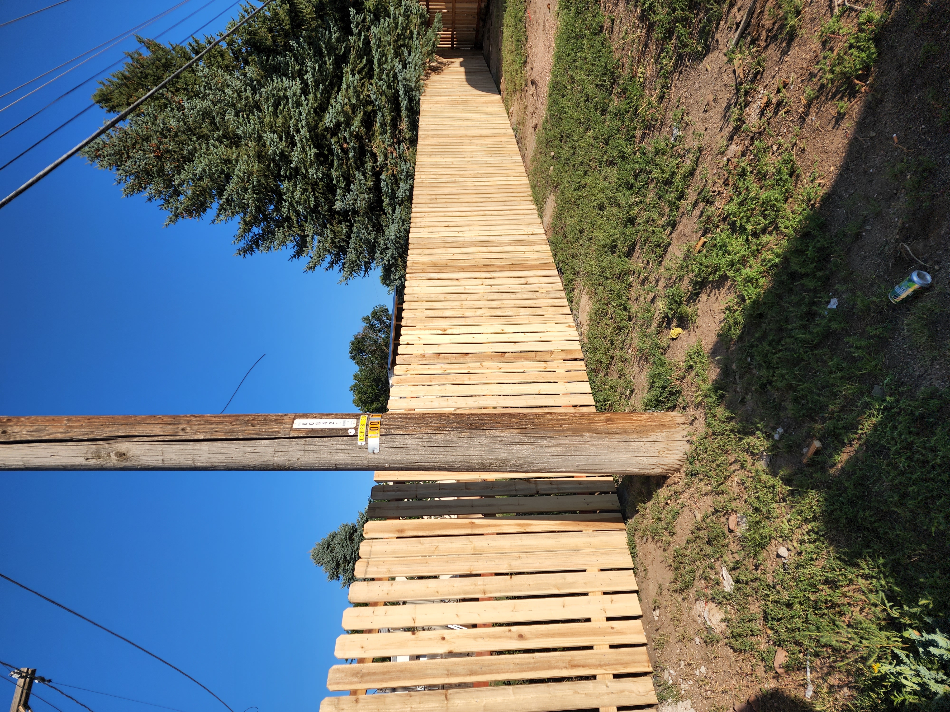 Big Blu's fencing project 94 in Colorado Springs