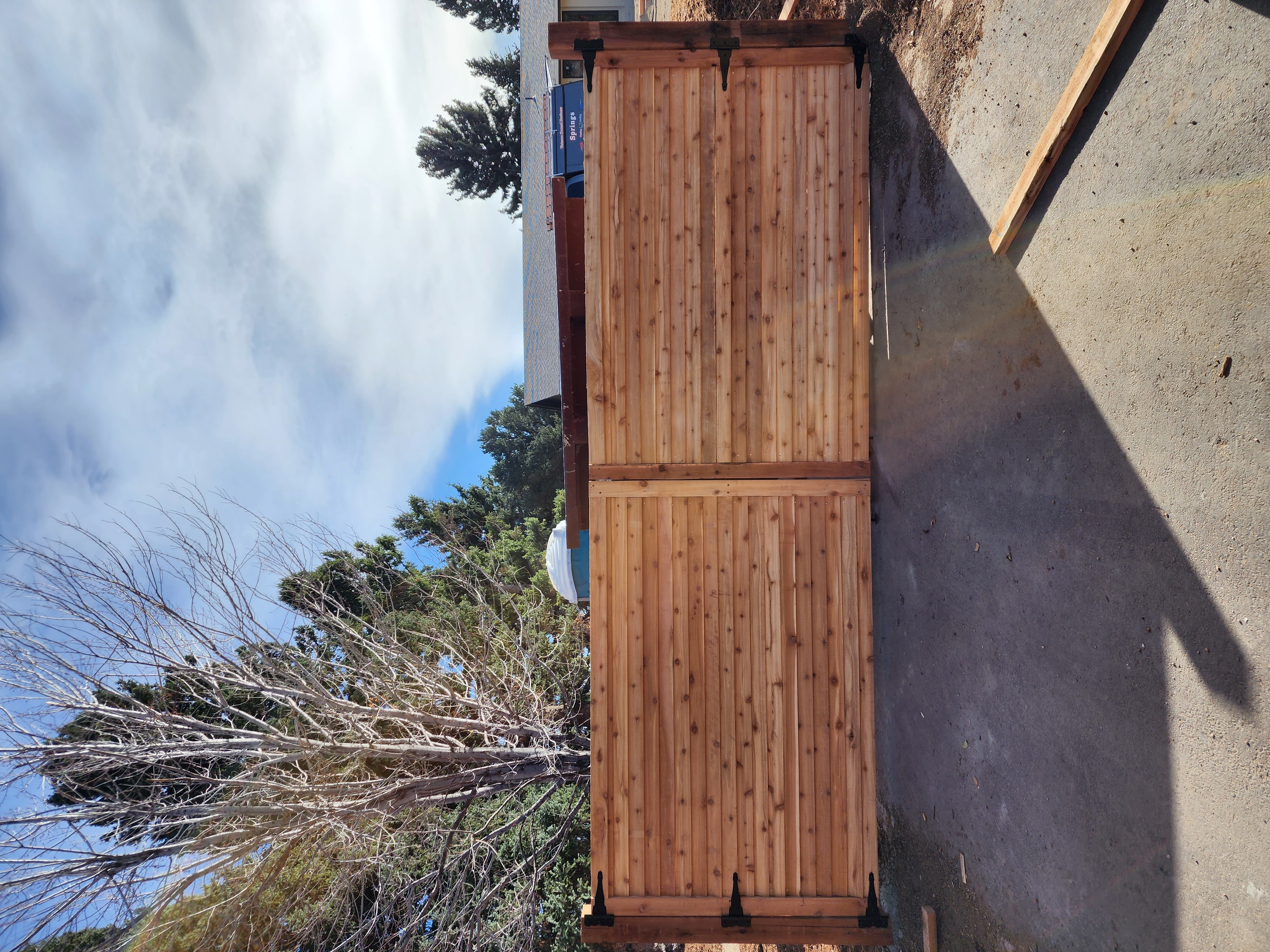 Big Blu's fencing project 96 in Colorado Springs
