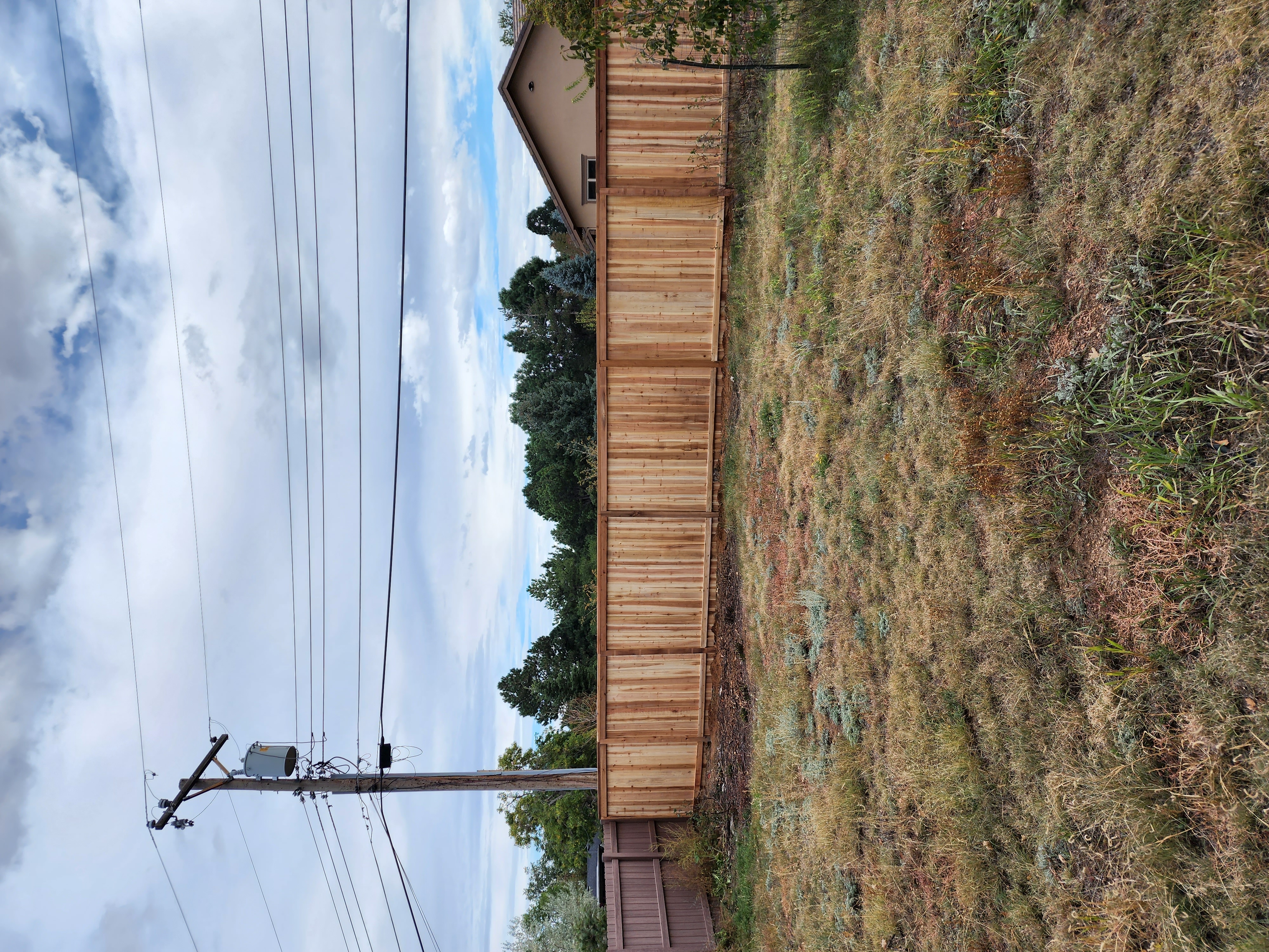 Big Blu's fencing project 99 in Colorado Springs