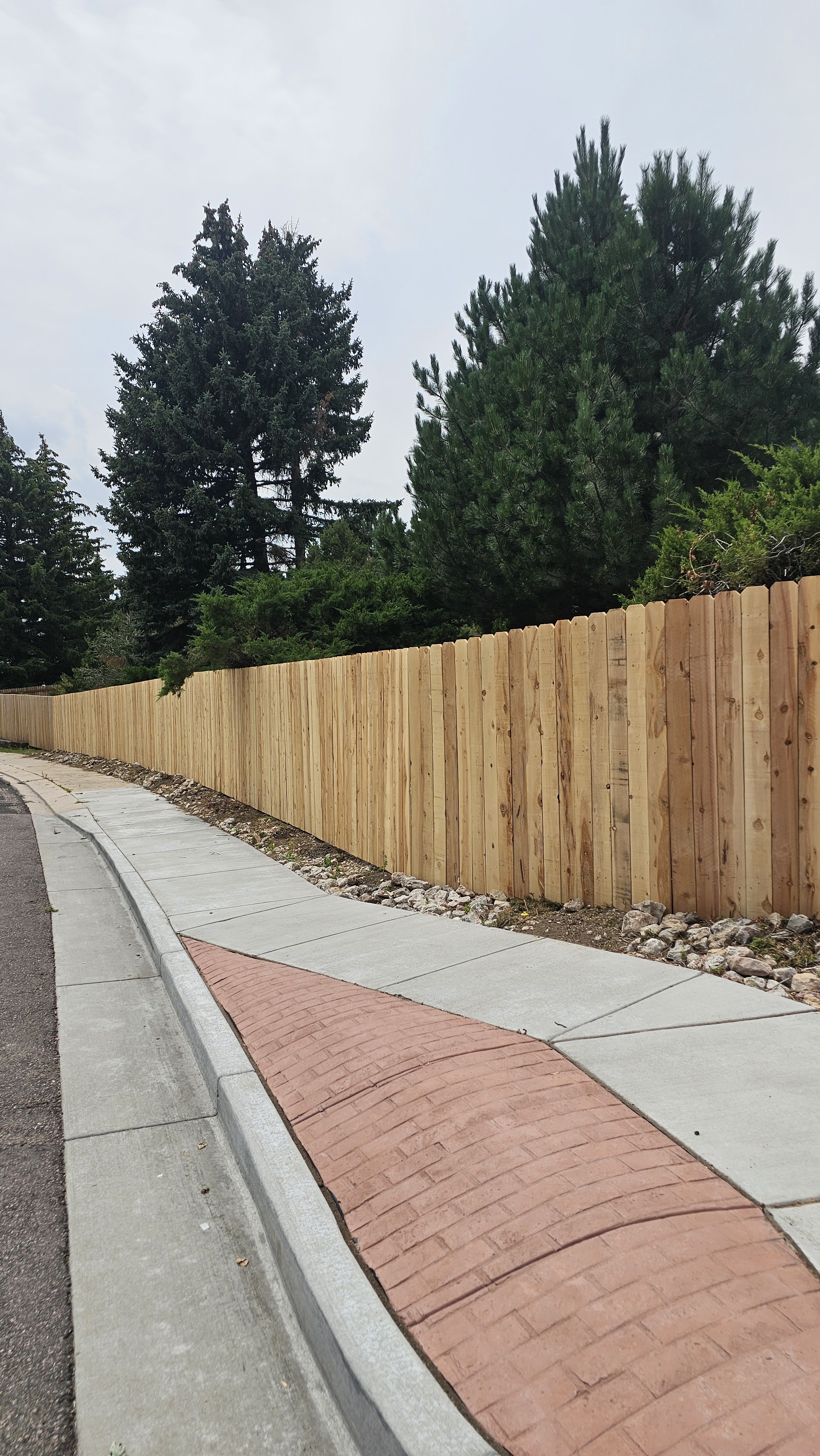 Big Blu's fencing project 92 in Colorado Springs