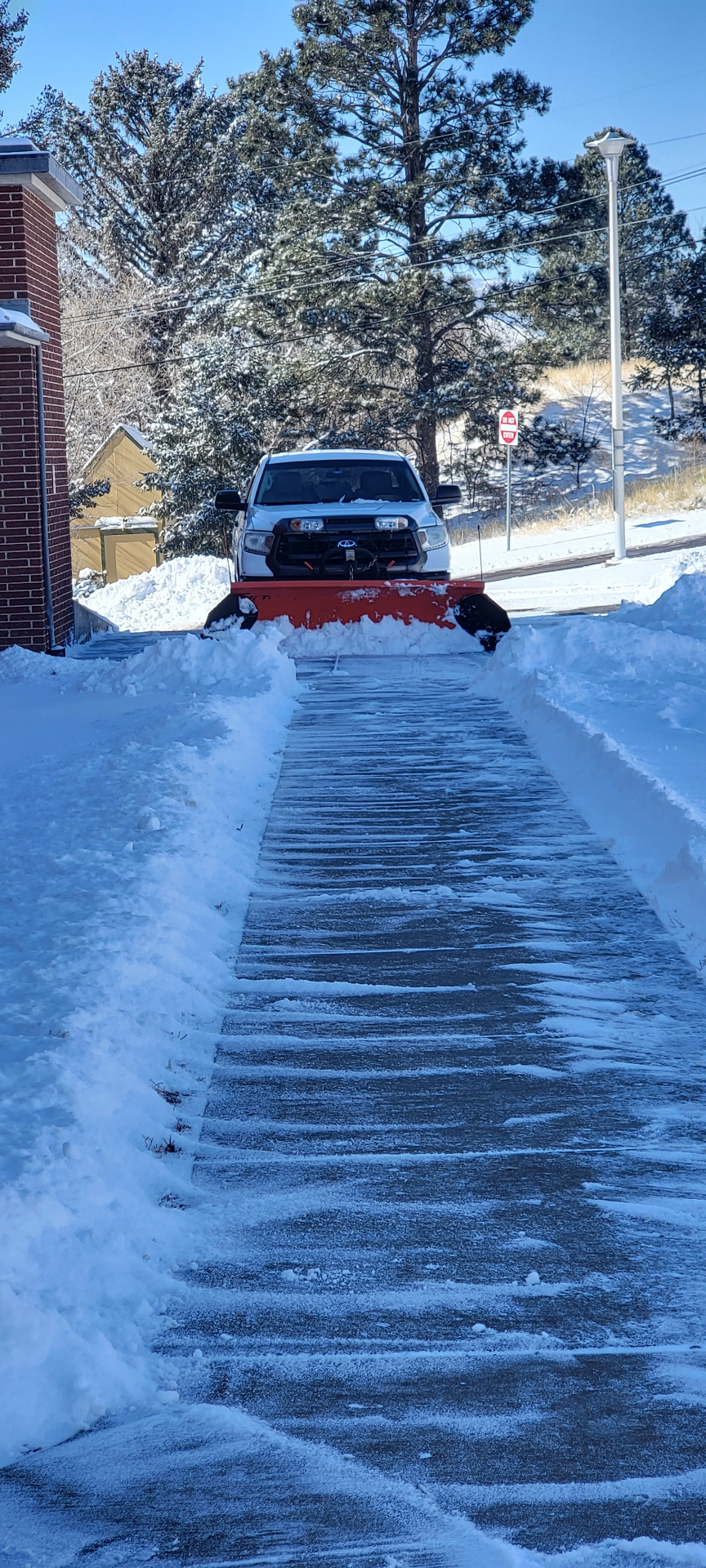 Snow removal job 1 by Big Blu's
