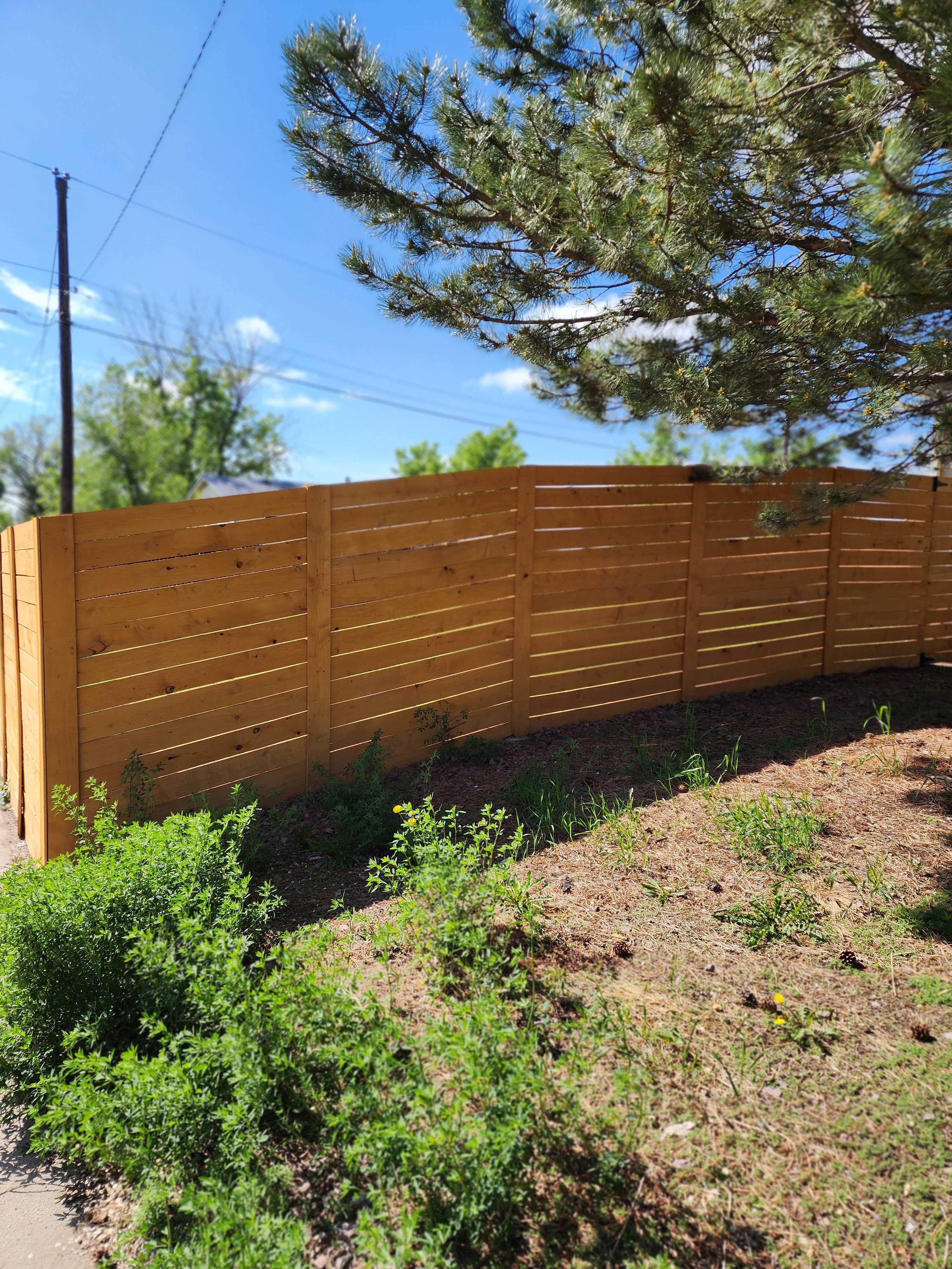 Big Blu's fencing project 79 in Colorado Springs