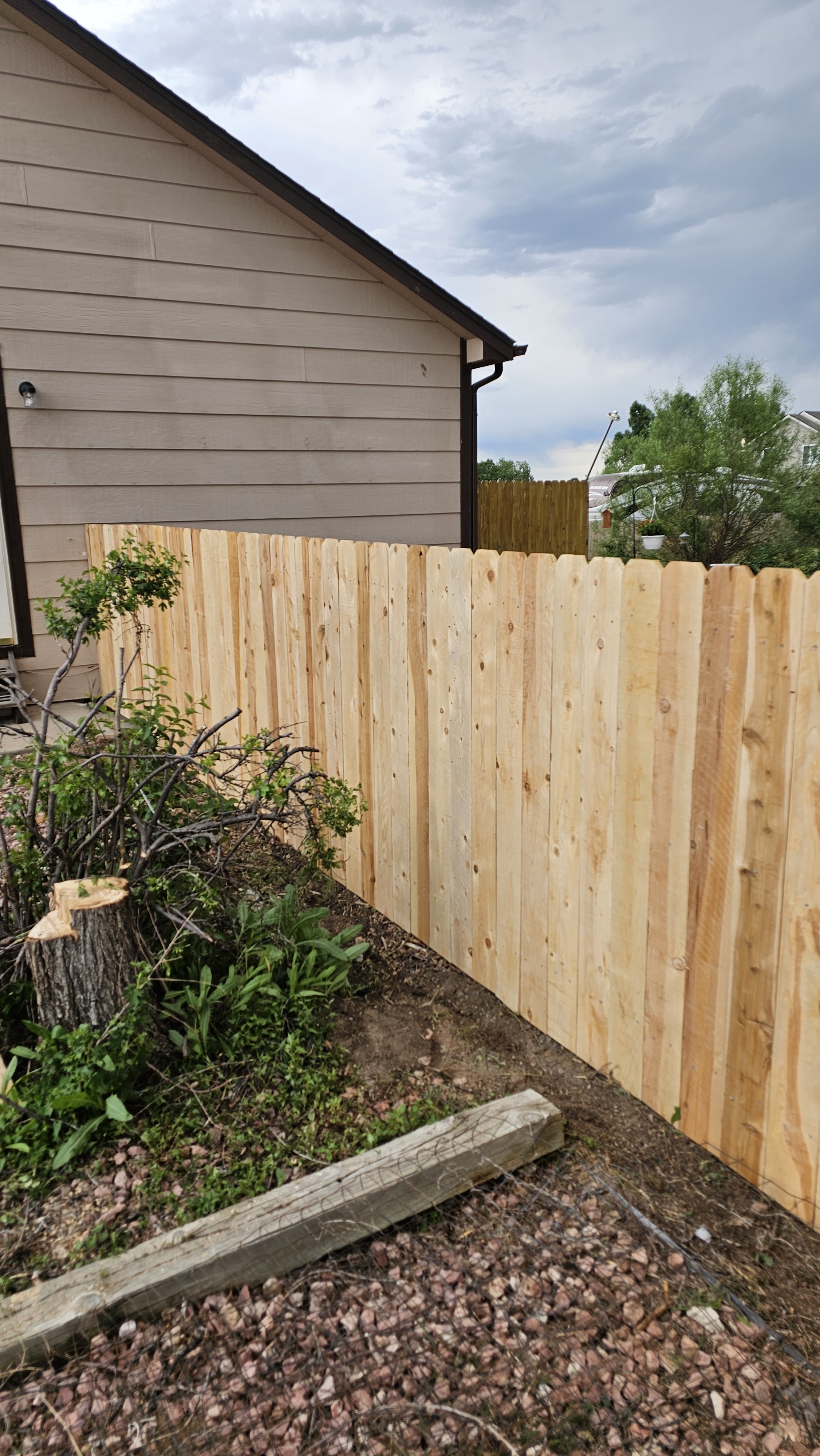 Big Blu's fencing project 89 in Colorado Springs