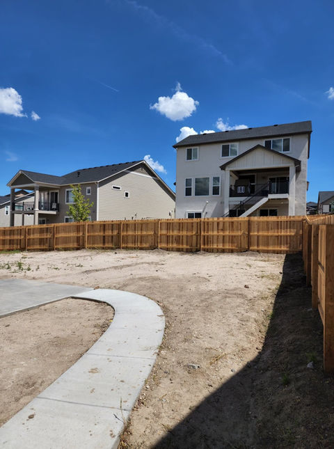 Big Blu's fencing project 23 in Colorado Springs