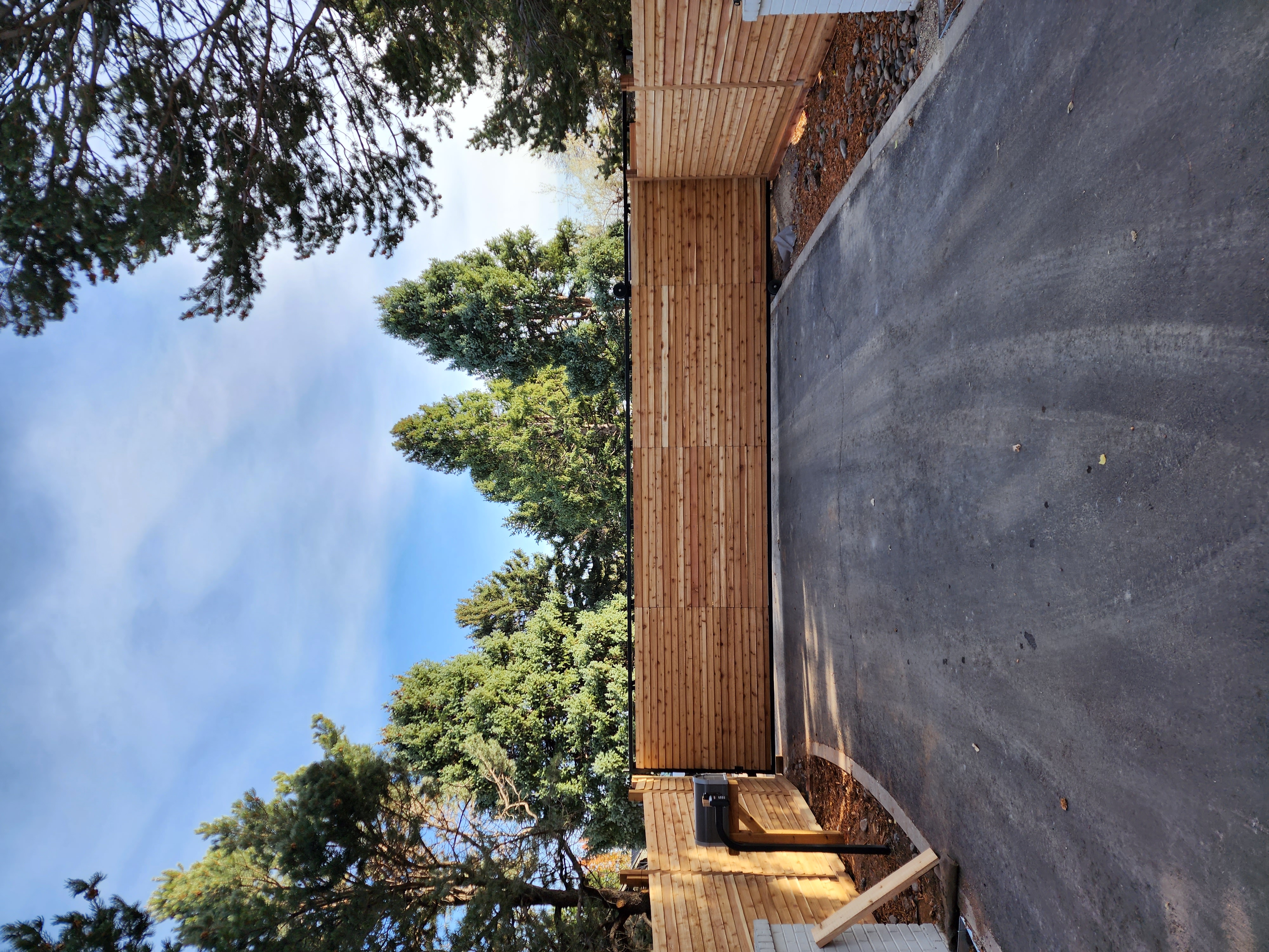 Big Blu's fencing project 65 in Colorado Springs