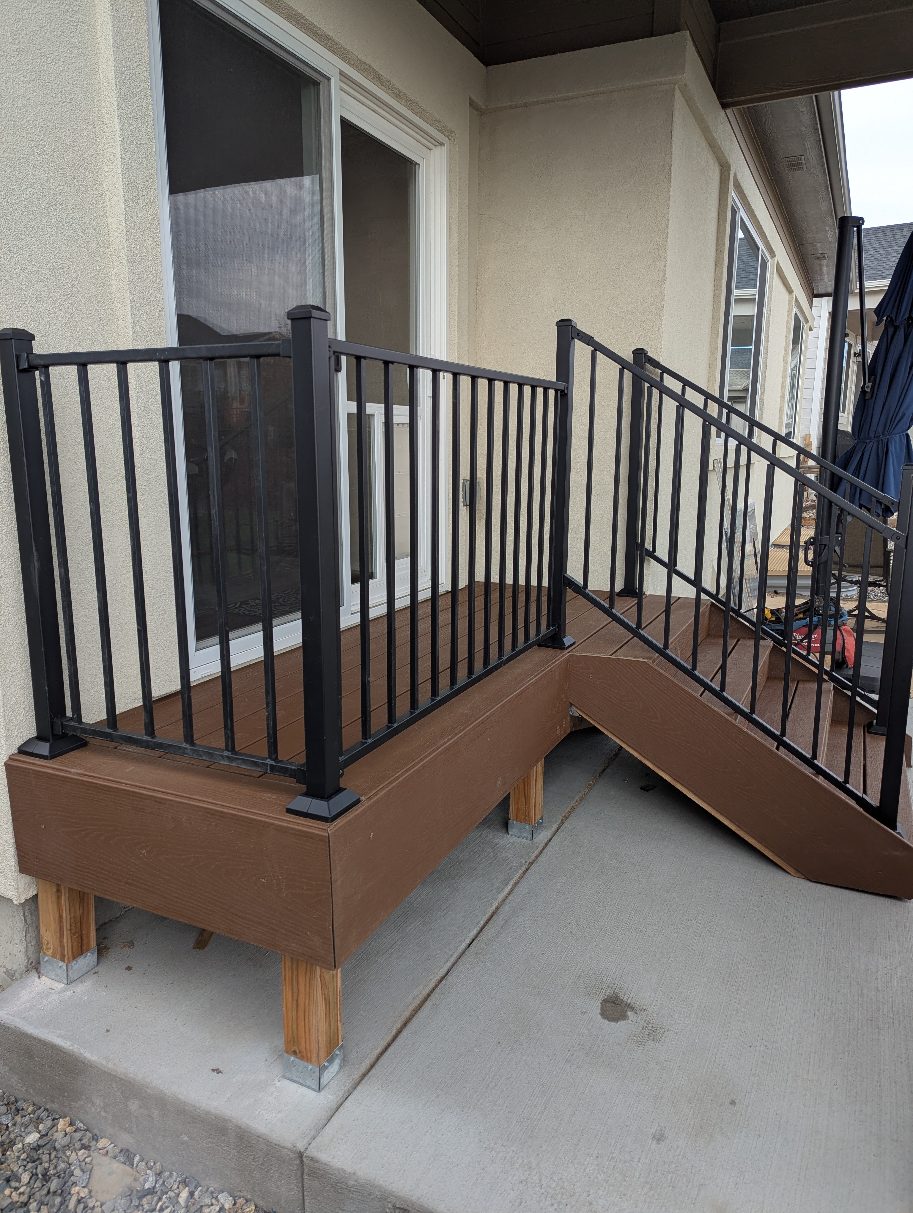 Big Blu's deck project 15 in Colorado Springs