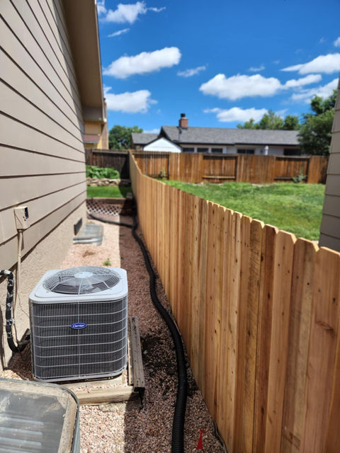 Big Blu's fencing project 7 in Colorado Springs