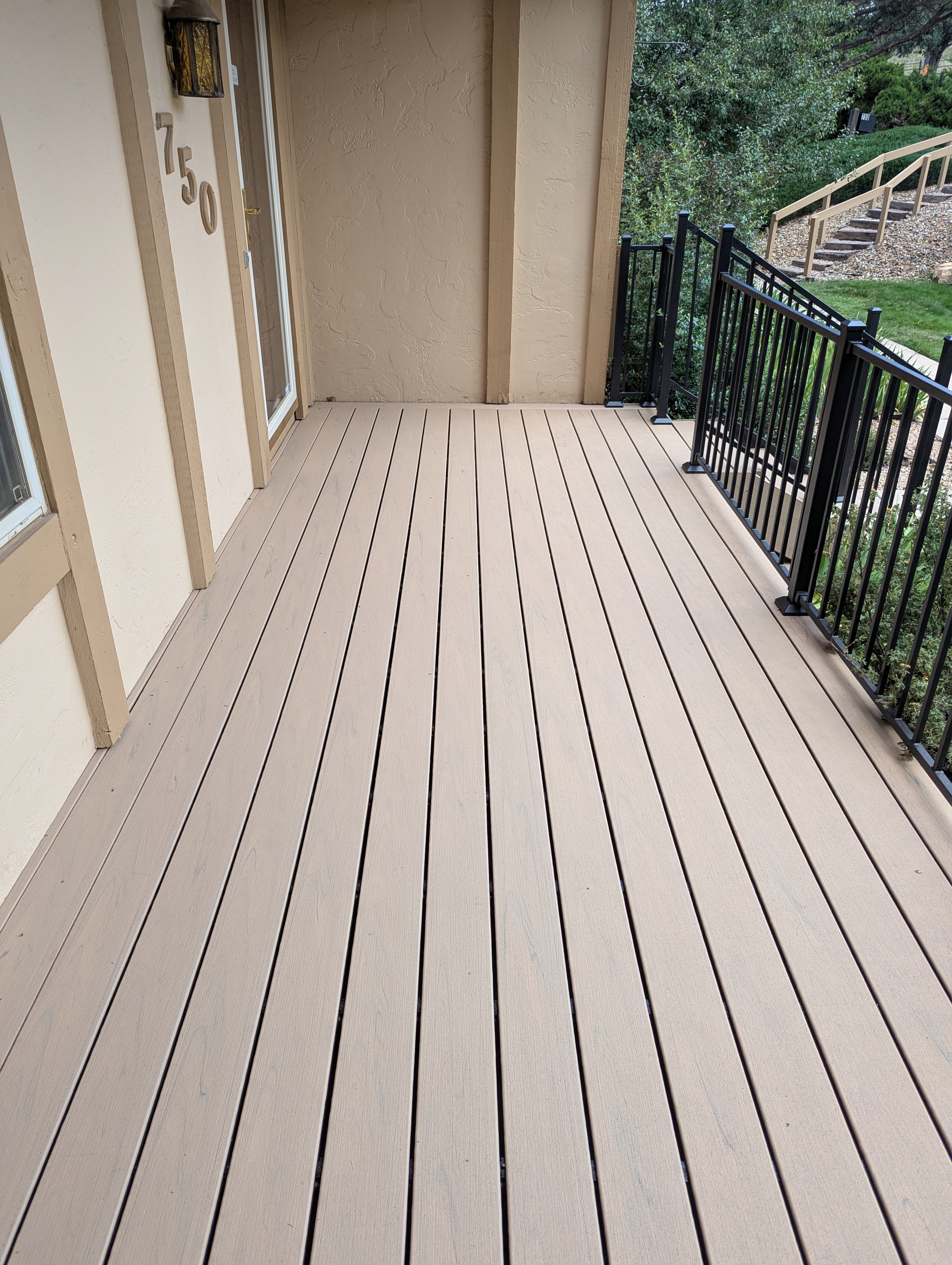 Big Blu's deck project 8 in Colorado Springs