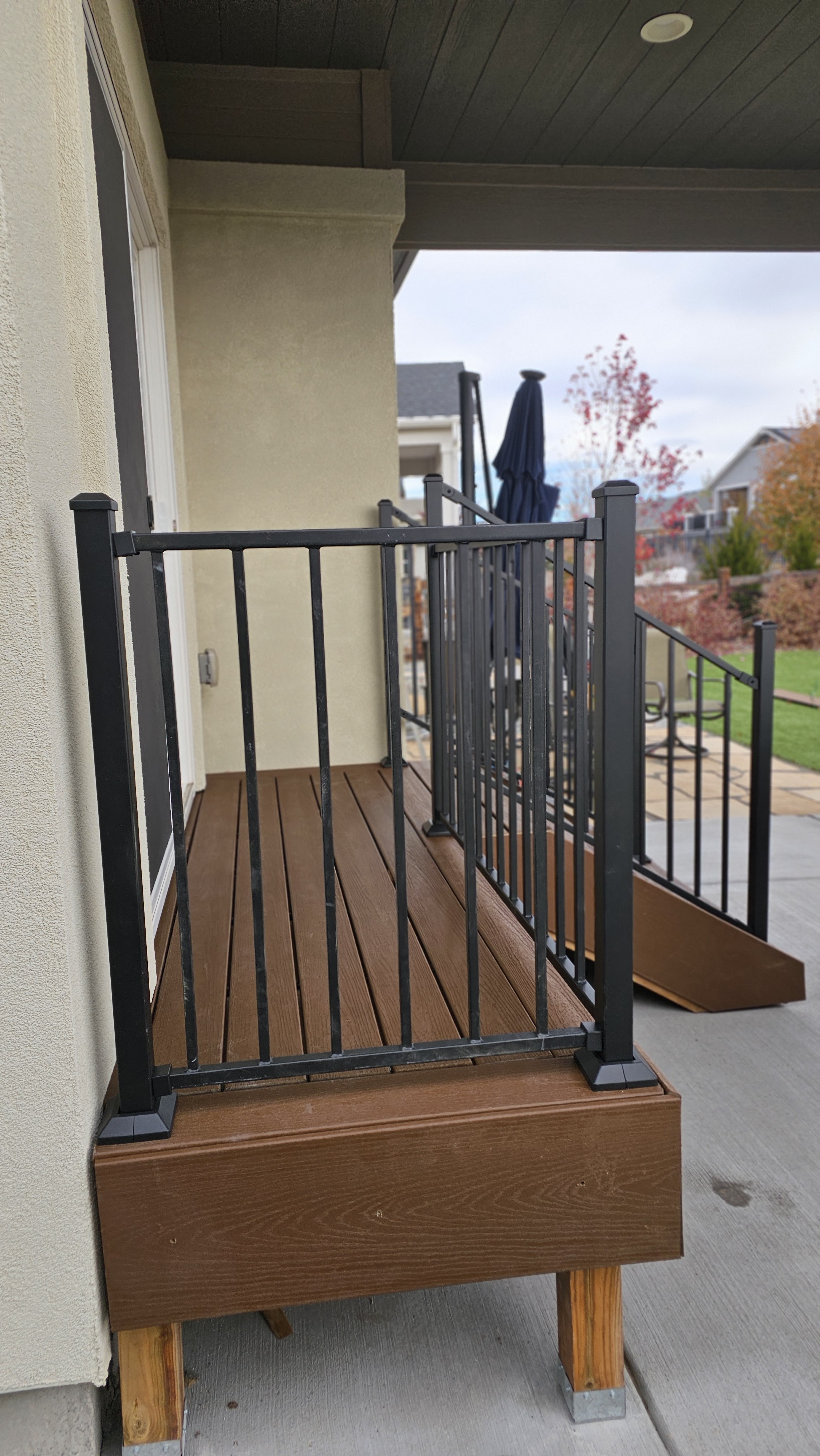 Big Blu's deck project 1 in Colorado Springs