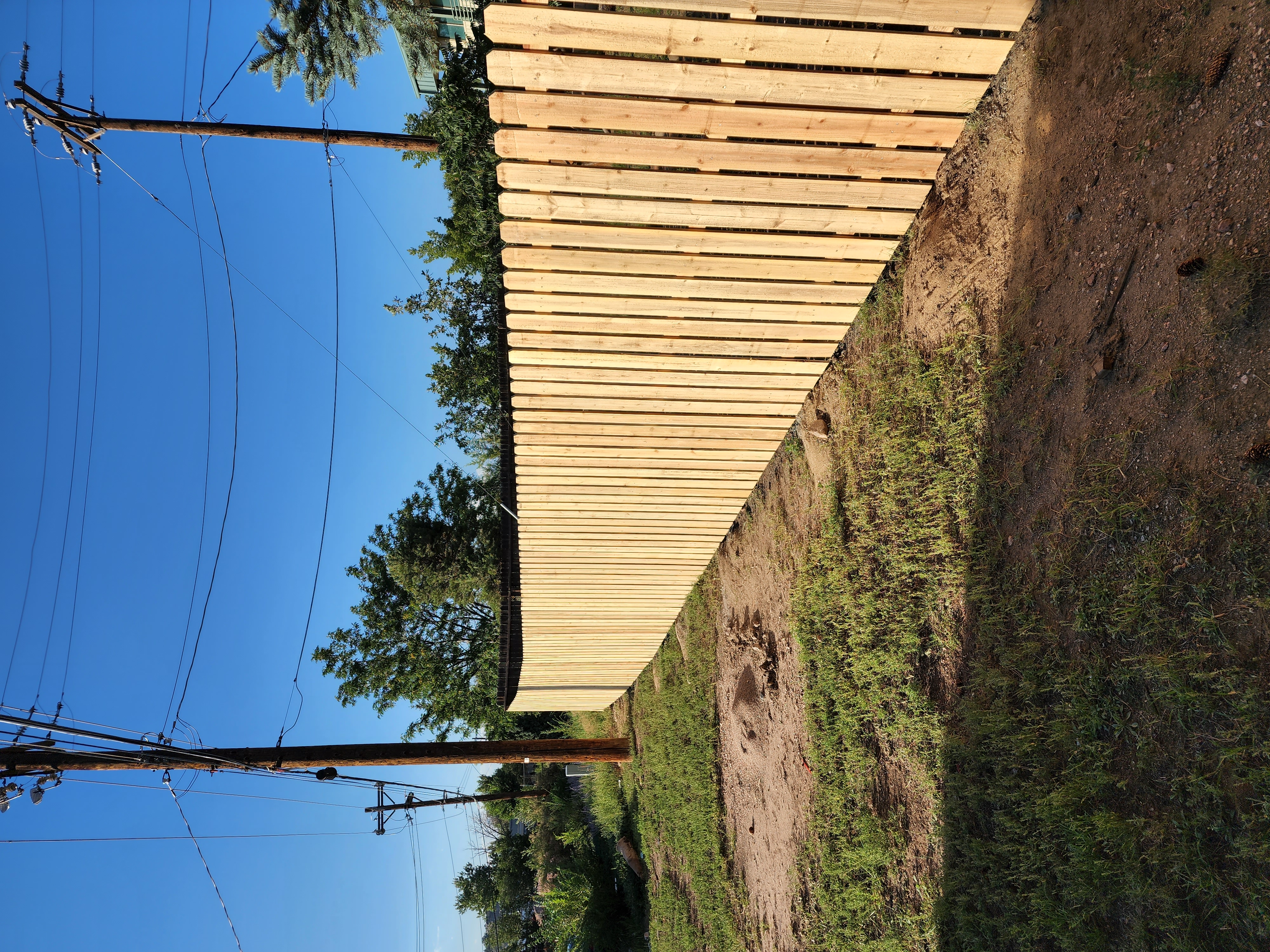 Big Blu's fencing project 98 in Colorado Springs