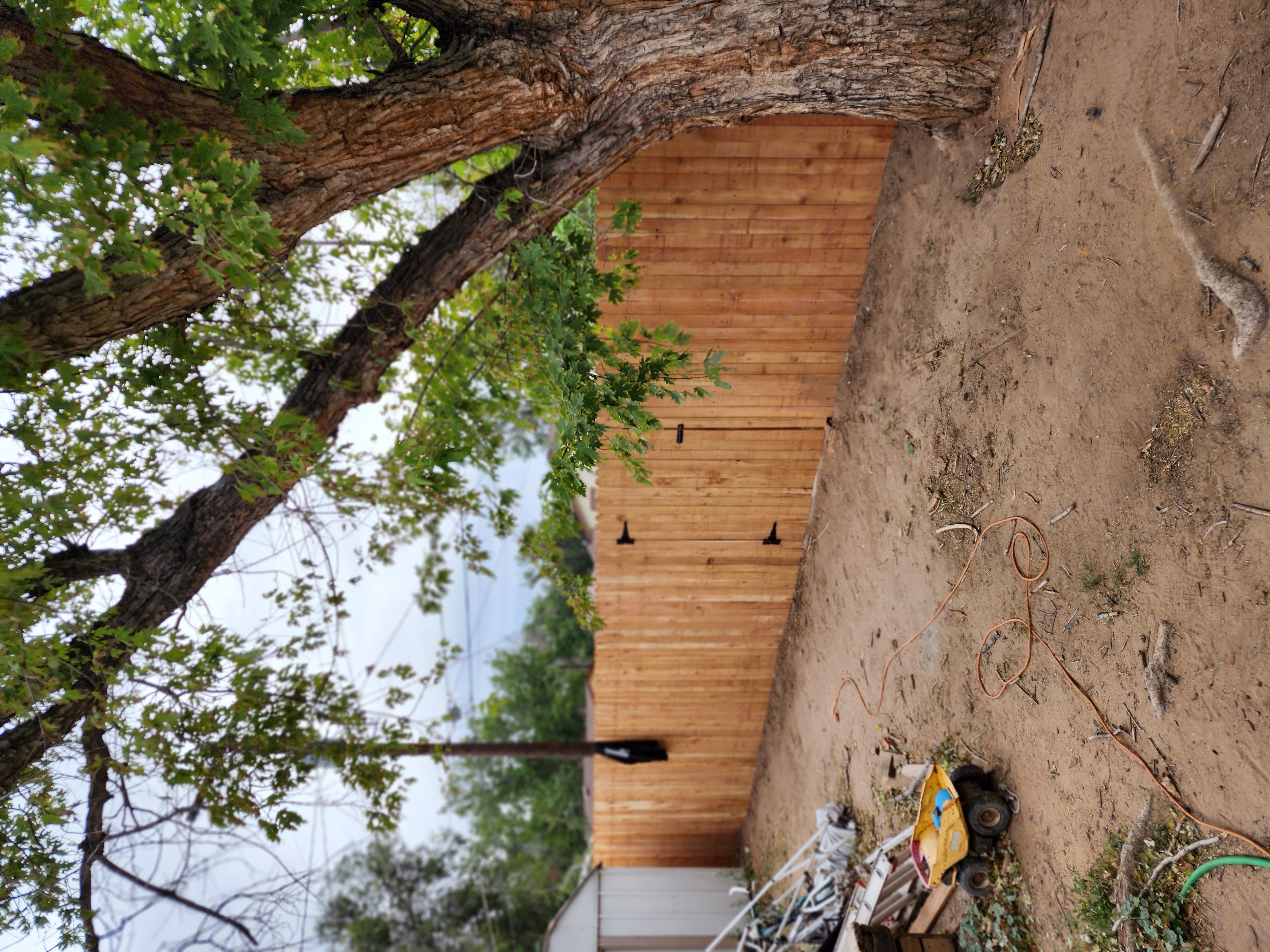 Big Blu's fencing project 56 in Colorado Springs