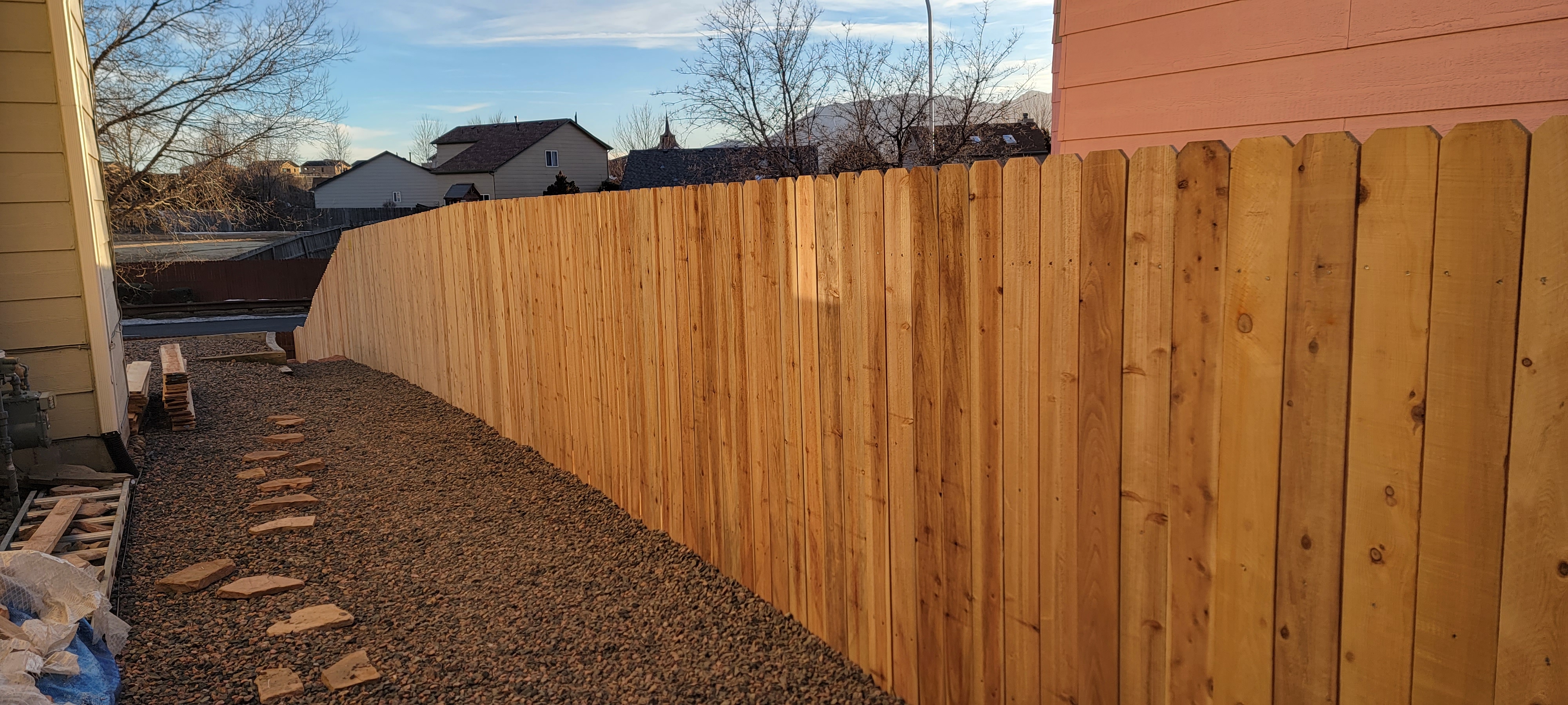 Big Blu's fencing project 76 in Colorado Springs