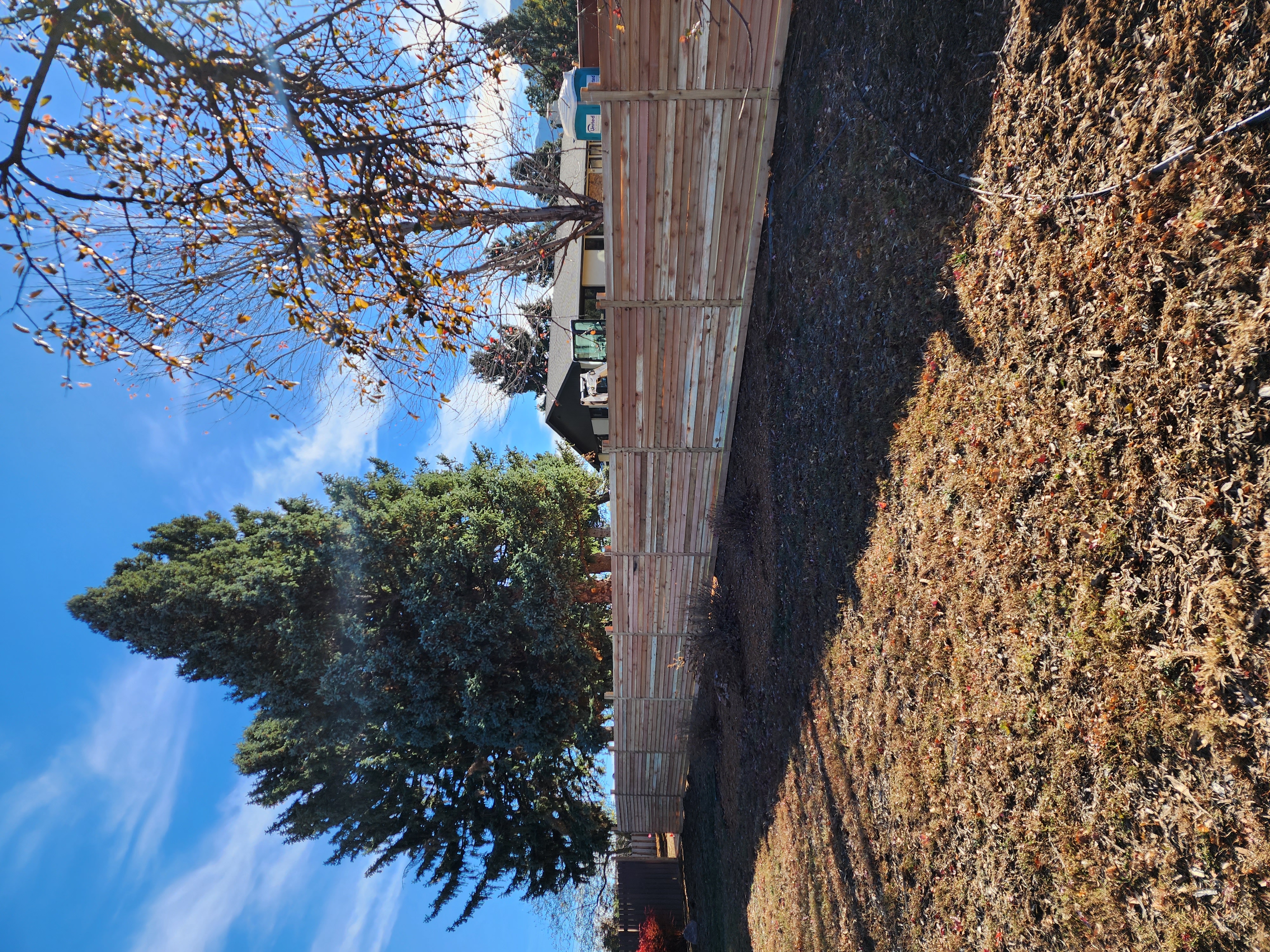 Big Blu's fencing project 95 in Colorado Springs