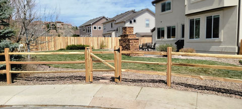 Big Blu's fencing project 14 in Colorado Springs