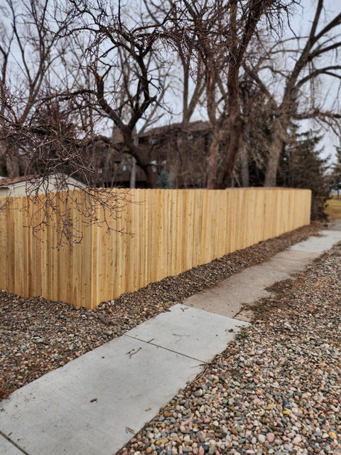 Big Blu's fencing project 13 in Colorado Springs