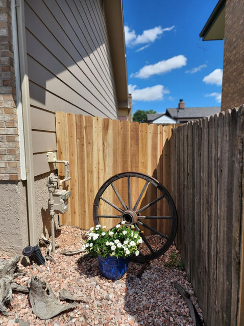Big Blu's fencing project 9 in Colorado Springs