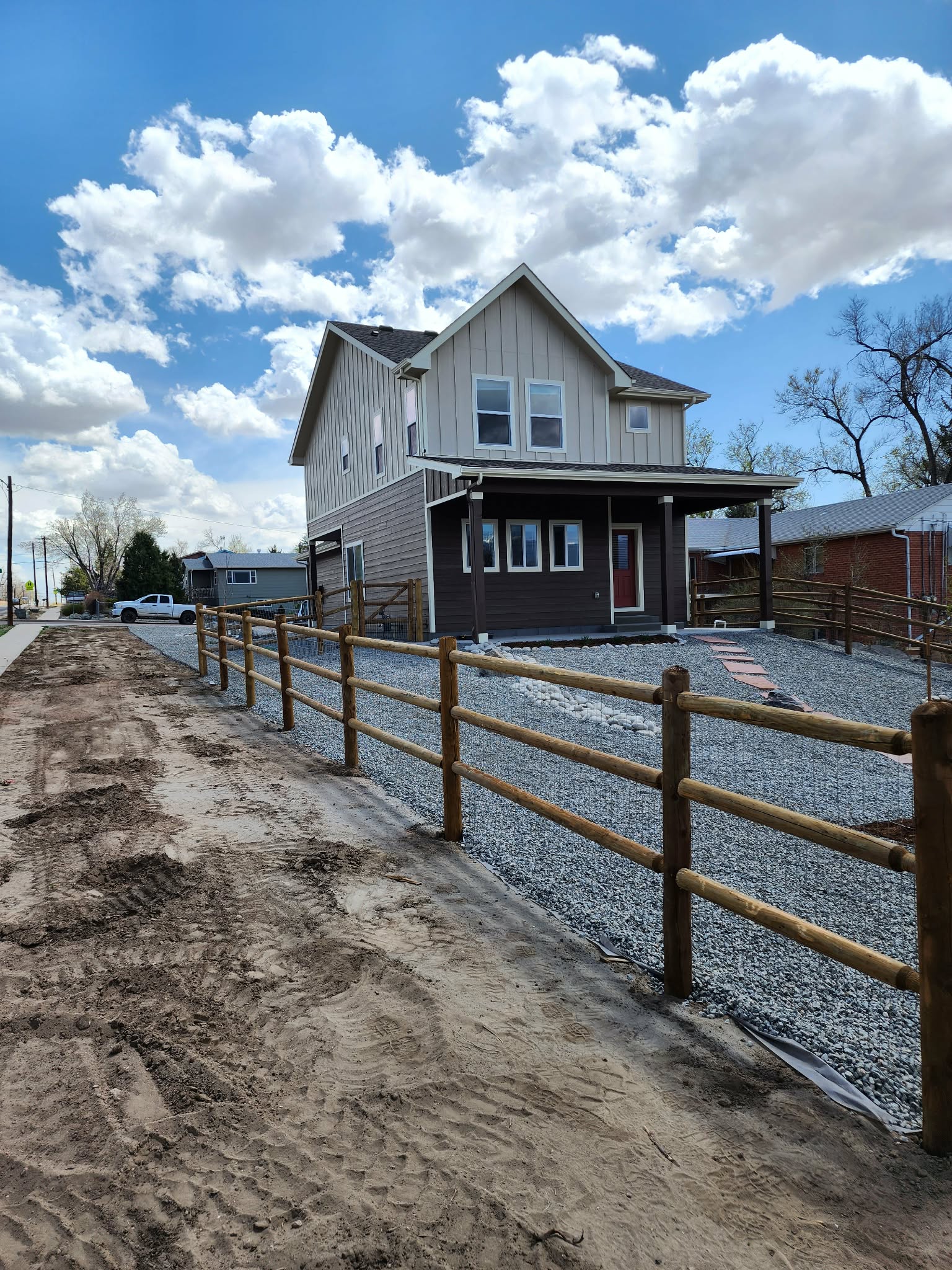 Big Blu's fencing project 35 in Colorado Springs