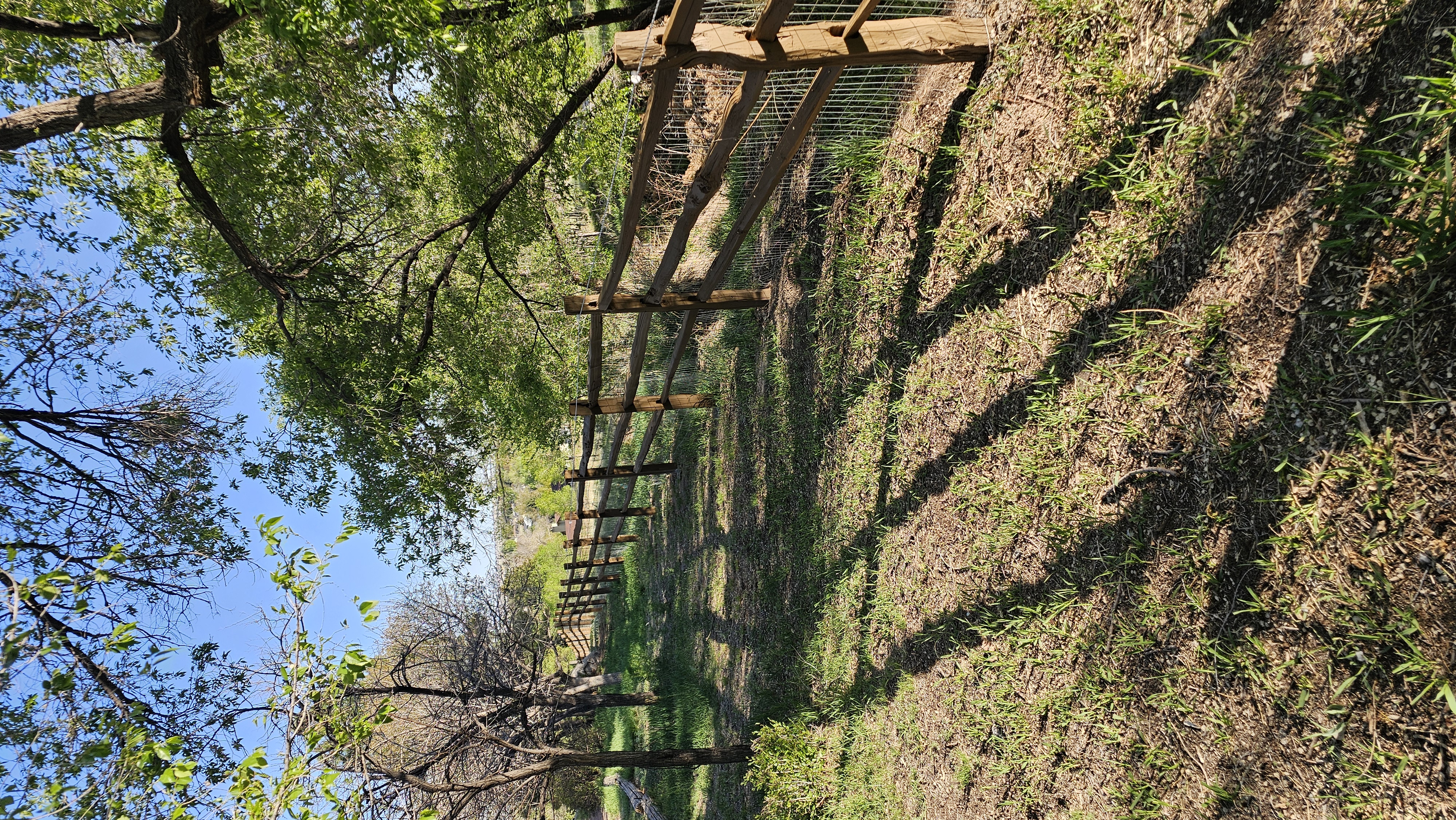 Big Blu's fencing project 87 in Colorado Springs