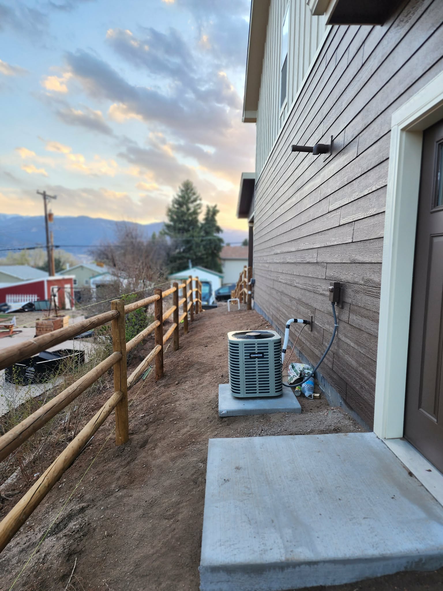 Big Blu's fencing project 67 in Colorado Springs