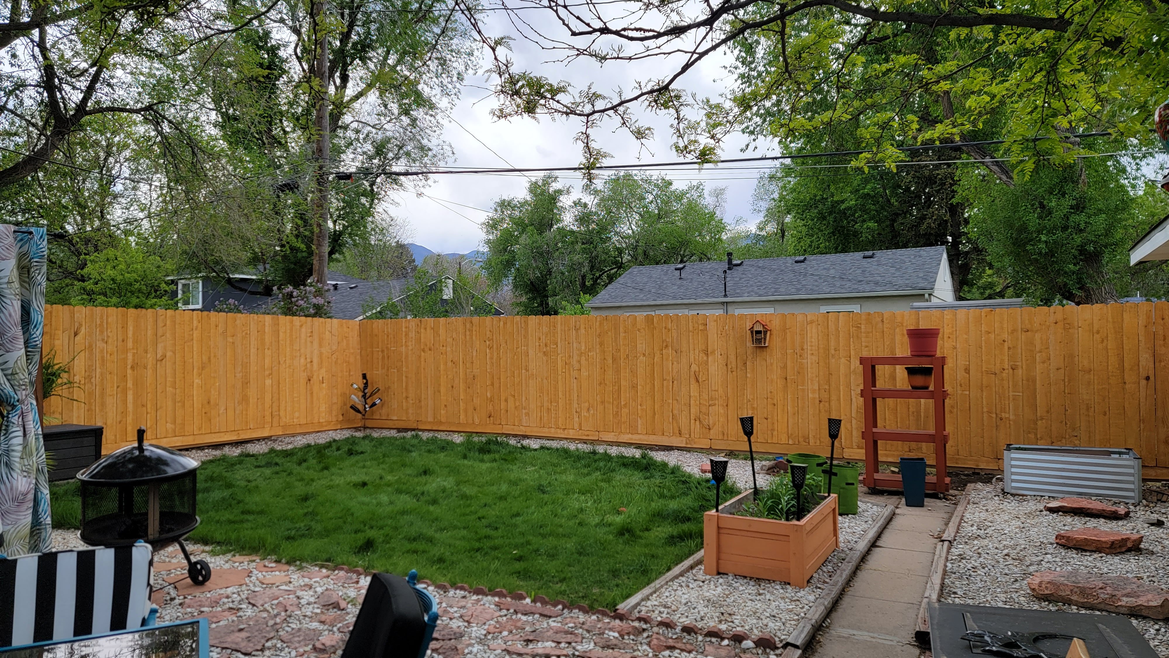 Big Blu's fencing project 69 in Colorado Springs