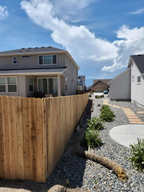 Big Blu's fencing project 8 in Colorado Springs