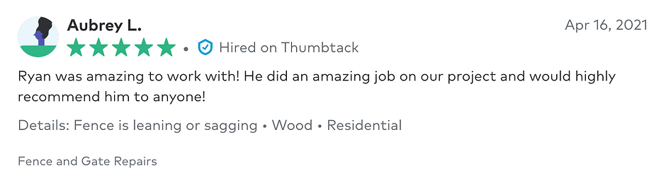 Customer review 2 for Big Blu's