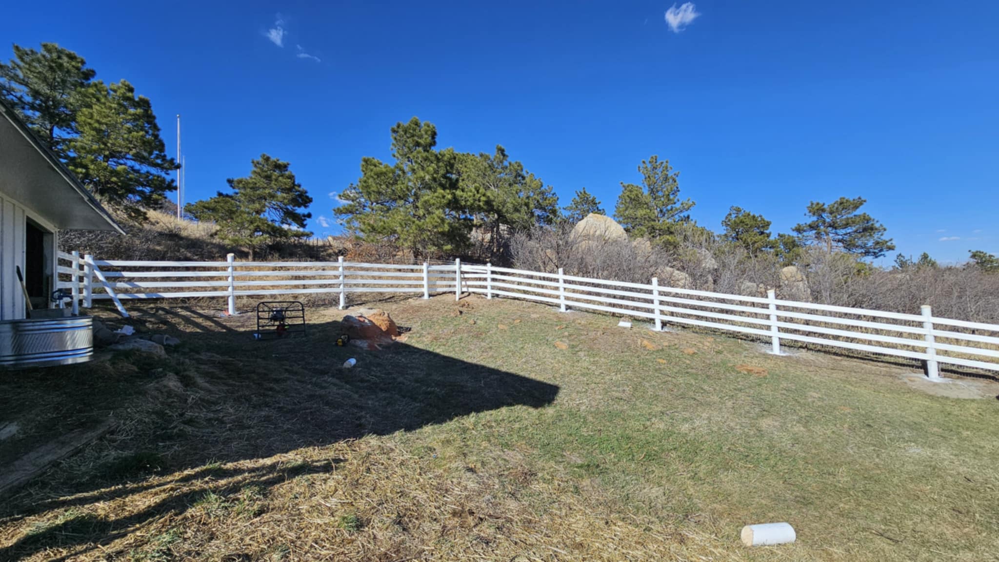 Big Blu's fencing project 42 in Colorado Springs