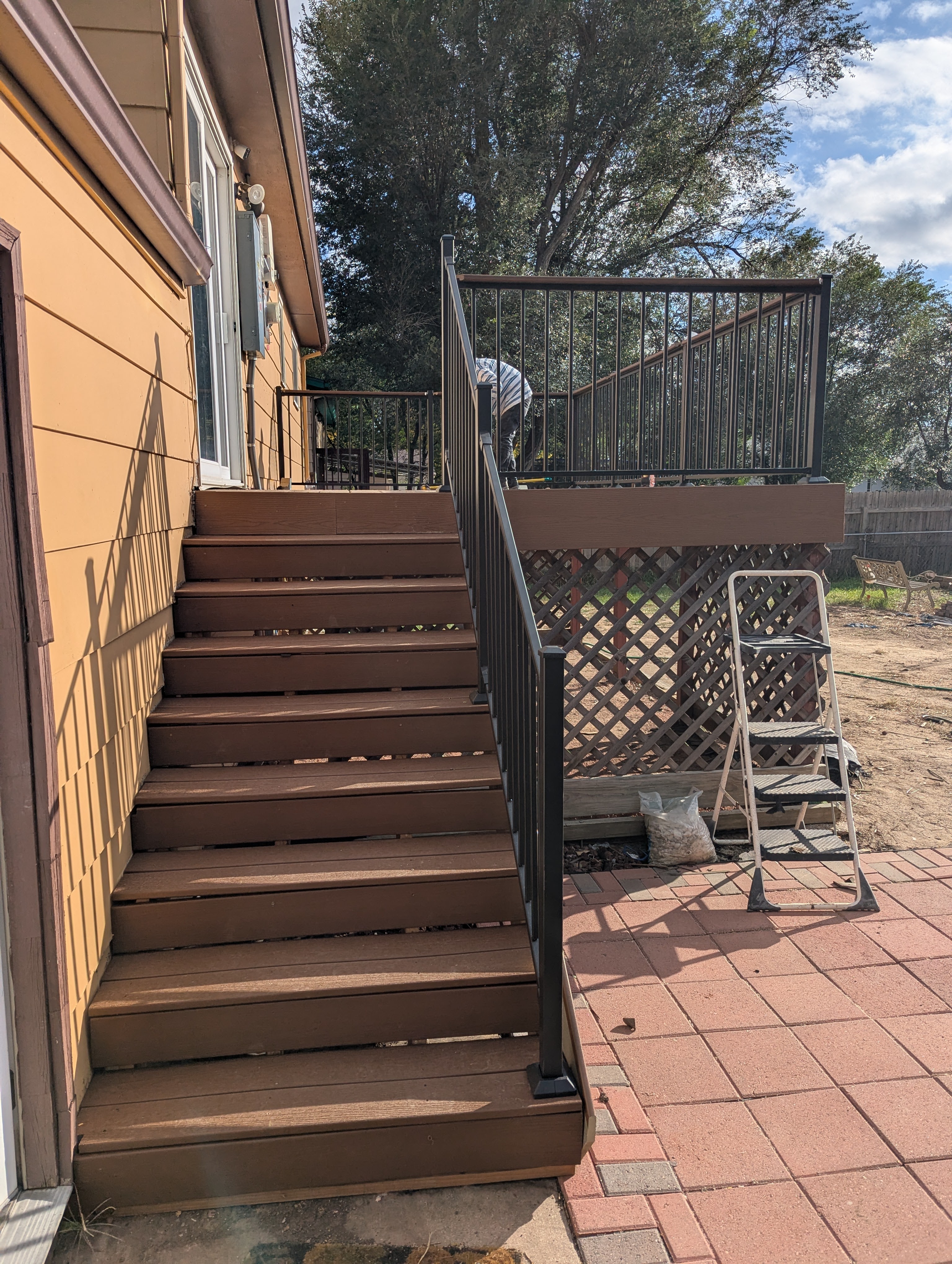 Big Blu's deck project 9 in Colorado Springs