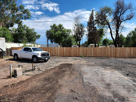 Big Blu's fencing project 21 in Colorado Springs