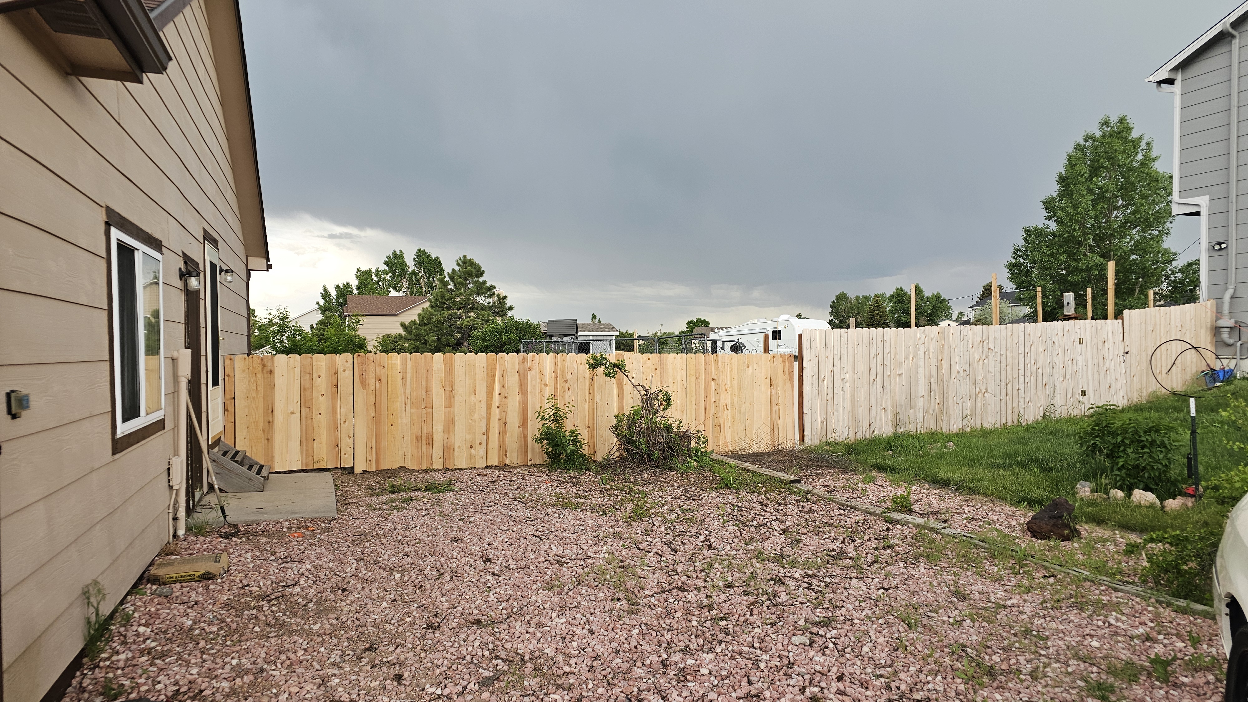 Big Blu's fencing project 90 in Colorado Springs