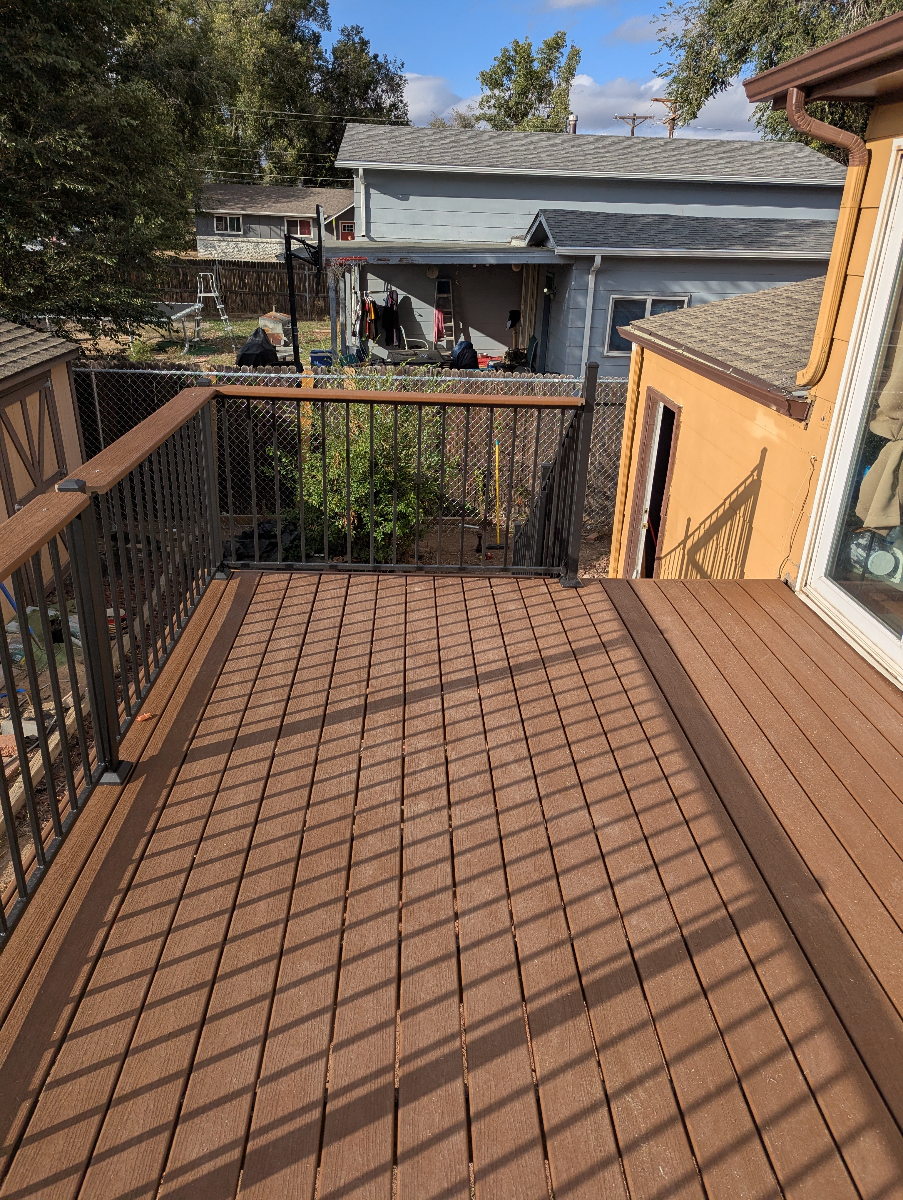 Big Blu's deck project 13 in Colorado Springs