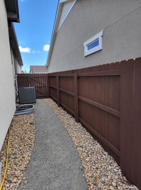 Big Blu's fencing project 16 in Colorado Springs