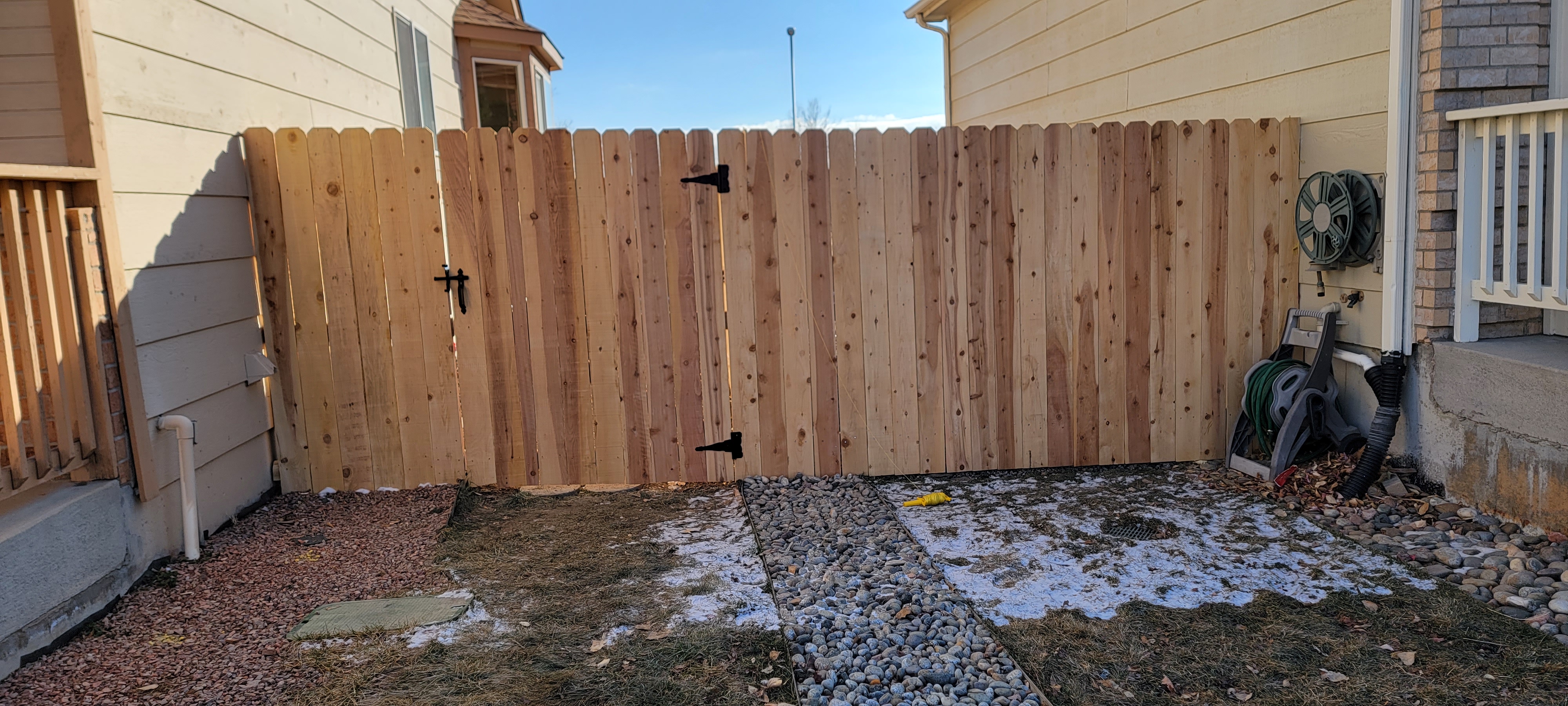 Big Blu's fencing project 78 in Colorado Springs