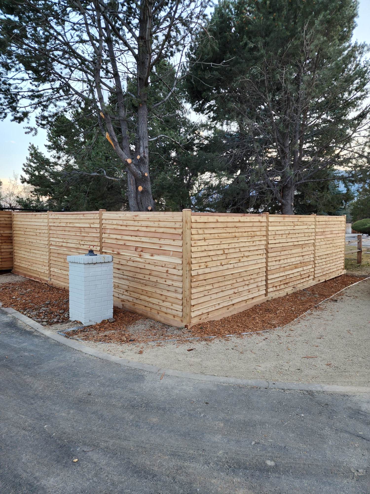 Big Blu's fencing project 38 in Colorado Springs