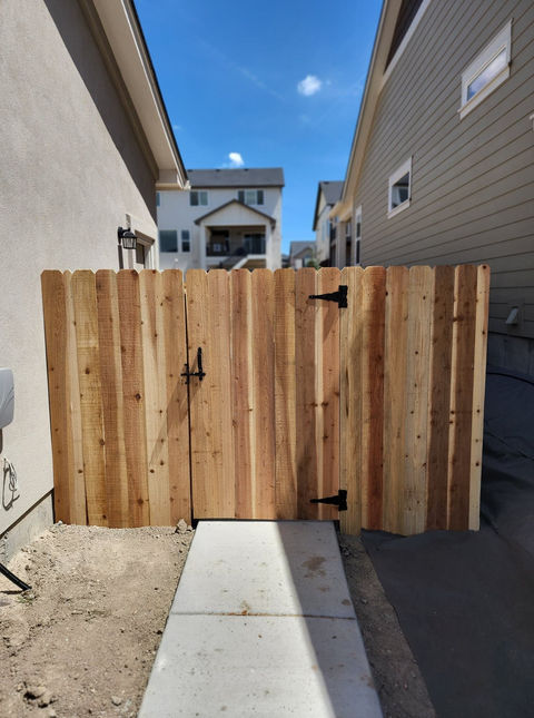 Big Blu's fencing project 22 in Colorado Springs